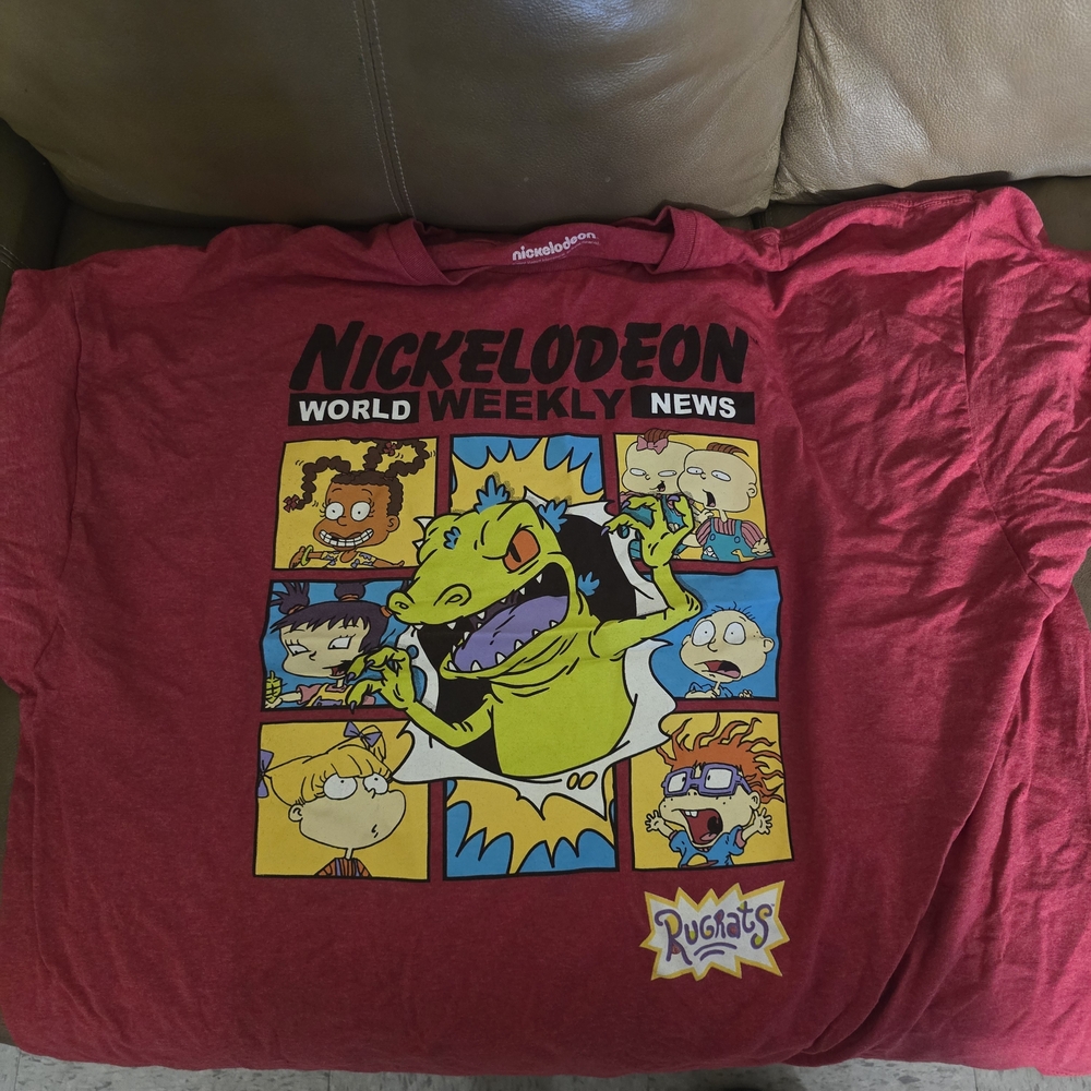 Nickelodeon Red Rugrats Graphic Tee